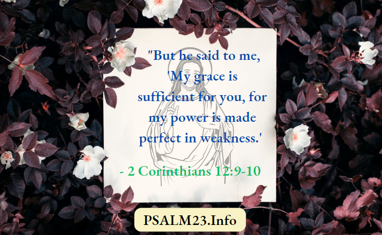 2 Corinthians 12-9-10